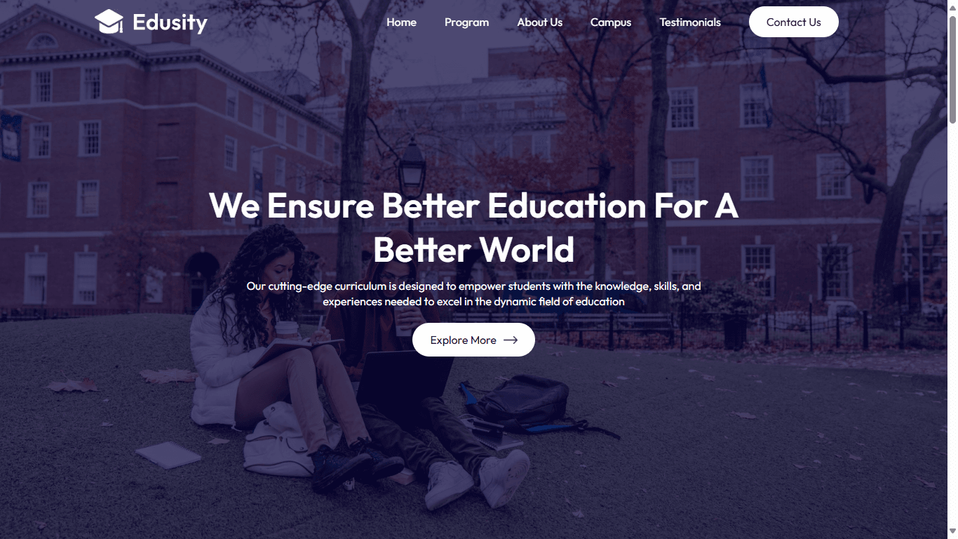 Edusity screenshot