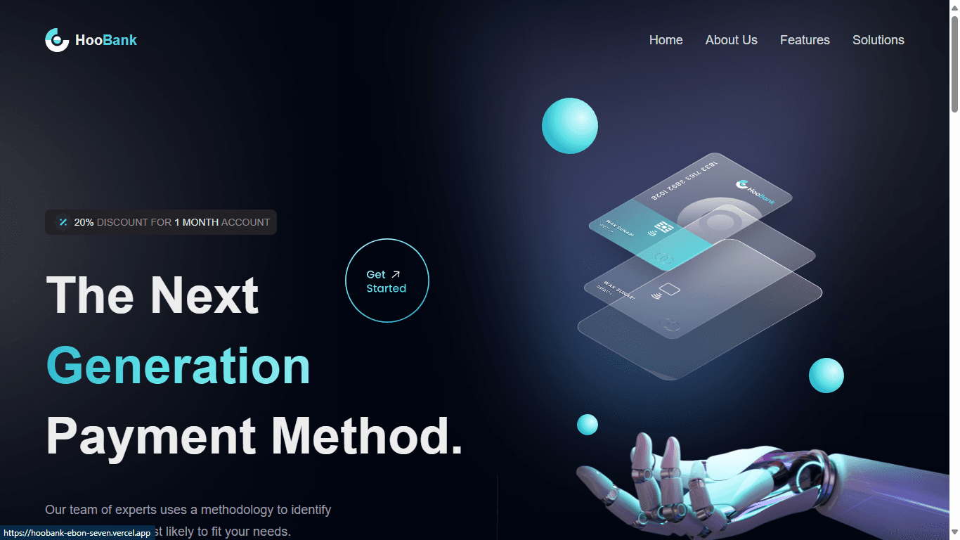 Hoobank screenshot