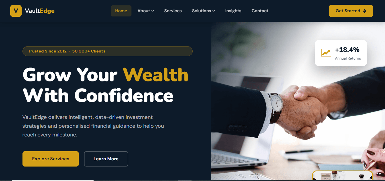Elevault screenshot